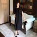 Plus-size Puff Sleeve Women, New Summer Style, Loose And Slimming, French Niche Design Long Dress For Petite Figures_ecoleips.com