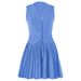 Women's Clothing New Suits Sexy Fashion V Neck Sleeveless Vest Solid Color Pleated Skirt Two Piece Suit_ecoleips.com
