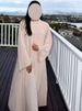 New Muslim Elegant Abaya Cuff Beading Islam Black Dress Dubai Long Woman Evening Robe Kaftan Moroccan Wedding Caftan Ramadan_ecoleips.com