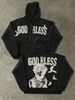 Fashion Sweatshirts Street Style Hooded Hoodie for Men And Women Retro Letter Pattern Printing Personality Cross Border European American_ecoleips.com