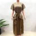 Women's Clothing Printed Gold Stamped Swing Flower Suit Skirt_ecoleips.com