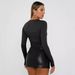 Bottoming Shirts For Women, Short Sleeved Slim Fitting Long Sleeved Basic Round Neck Tops, Slim Fitting Milk Silk Women's Clothing_ecoleips.com