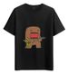 Women's T-Shirts T-shirt Muscle Freaks Domo Rock Electric Guitarist Style_ecoleips.com
