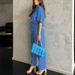 Women's Two Piece Set Short Sleeve Loose Top Cotton Linen Wide Leg Pants Summer Casual Outfit_ecoleips.com