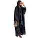 Middle East Women's Chiffon Cardigan Robe Set with Headscarf Printed Jacket Dubai Abaya Casual Two Piece Outfit_ecoleips.com