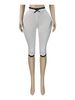 Women's Bow Tie Camisole Top And Printed Lace Capri Pants Set Lounge And Streetwear Outfit_ecoleips.com
