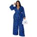 Women's Clothing Plus Size Women's Long Sleeved Jumpsuit Style Straight Leg Pants Long Sleeve For Formal & Casual For Women_ecoleips.com