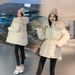 Women's Oversized Hooded Winter Coat With Faux Fur Trim – Thick Polyester Cotton Padding, Streetwear Style (4 Colors)_ecoleips.com