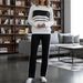Women's Casual Style Fashionable Commuter Suit Spring/Autumn Outfit Comfortable Loose Fit Color Blocked Long Sleeve Set_ecoleips.com