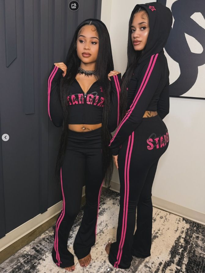 Women's Clothing Sexy Long Sleeve Pants Set European And American Retro Slim Waist Letter Print For Women Long Sleeve For Formal & Casual_ecoleips.com