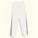 Women's Gold Gradient Letter Print Hoodie And Pants Set Spring Summer Outfit White S-XXL_ecoleips.com