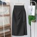 Women's High-Waisted Midi Skirt Spring Autumn New Style Elegant Irregular Bodycon Slit A-Line Skirt For Suit_ecoleips.com