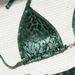 Women's Clothing New Sexy T-Shaped Pearl Leopard Special Fabric Swimsuit_ecoleips.com
