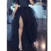 High-waisted Mesh Puffy Casual Versatile Adults, Tutu Long Fishtail Skirt For Women_ecoleips.com