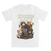 Dungeon Dragon Cats T Shirts Vintage Daily Leisure Versatile Casual Men Women Harajuku Short Sleeve Casual Unisex Tops_ecoleips.com