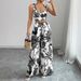Women's Clothing Women's Summer Style Printed Camisole Set Clothing Casual Long Sleeve High Waist Pants For Formal & Casual_ecoleips.com
