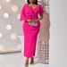 Women's Fashion Solid Color Sexy Big Bow Splicing Split Party Dress Dress Dress_ecoleips.com
