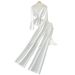 Stylish Chic Two-Piece Denim Long Sleeve T-Shirt With High-Waist Flare Pants Set - Slimming & Trendy Outfit For Women (White/Black, M-3xl)_ecoleips.com