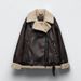 Aria Basics PB&ZA Autumn And Winter New Women's Clothing Belt Fleece Lining Double-sided Long Jacket Coat For Women8073264 700_ecoleips.com