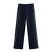 Women's Clothing Spring And Summer New European And American Style Women's Fashion Splicing Striped Denim Jacket Pants_ecoleips.com