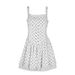 AD373 Cross-border Sweet French Pure Desire Polka Dot Strap 2025 Summer New Knitted Waist-Slimming Princess Dress_ecoleips.com