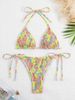 Women's Clothing Triangle Bag Swimsuit Spot To Buy Sexy Three Point Strap Bikini_ecoleips.com