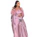 Verve 2025 Muslim Women's Feather Sequin Set Dress_ecoleips.com