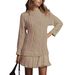 Women's Clothing Women's Comfortable Casual Fashion Cable Knit Sweater Autumn Winter Long Sleeve For Formal & Casual_ecoleips.com