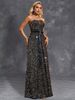 Women's evening dress for women tube top and backless sexy celebrity temperament host dress spring_ecoleips.com