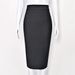 European And American Slim-fit Women's With Back Slit, Elastic Tight Bandage 75CM Long, Bodycon Skirt, Sexy Nightclub_ecoleips.com