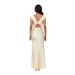 2025 Foreign Trade European And American Fashion New Sexy Deep V Slim Fit Backless Elegant Women's Mid-Length Dress_ecoleips.com