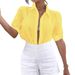 KaiKuo Cross-Border European And American Y2K Hot Girl Style Hollow Out T-Shirt Short Sleeve Women's Shirt 2025 Summer_ecoleips.com