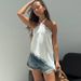 Spring/Summer 2026 New European American French Lace Halter Neck Tank Top, Sexy And Elegant, Versatile For Commuting_ecoleips.com
