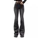 American Retro Flared Jeans For Women Summer New Trendy Brand Straight Loose Design Sense Niche Casual Pants Trend_ecoleips.com