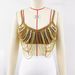 Women's Clothing 2025 Spring Summer Hot Girl Chain Unique Design Set Dress Fashion Party Two-Piece Trendy_ecoleips.com