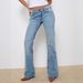 Women's Clothing High-Waisted Slightly Flared Jeans For Women Fashionable And Versatile Spring Autumn Elastic Denim_ecoleips.com