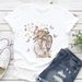 European And American Cross-border Foreign Trade Women's Clothing, Floral Print Round-neck Short-sleeve T-shirt Top_ecoleips.com
