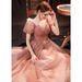 New Elegant Evening Gown For Chorus Performance Bride Wedding Toasting Banquet Annual Meeting Host Performance Dress Women's Clothing_ecoleips.com