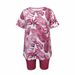 Women’s Clothing Summer New Printing Fat Woman Home Clothes Pajamas Short Sleeved Fashion Casual Women's Suit_ecoleips.com