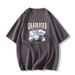 Factory Direct Sales Of Women's 2024 New Summer Loose Fitting Slim Fitting Trendy Short Sleeved T Shirt With Straight Shoulders And Pure Cotton._ecoleips.com
