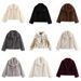Women’s Faux Fur Plush Coat – European & American Style Winter Jacket, Lapel Design, Multi-Color Options_ecoleips.com
