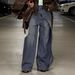 Women's Heavy Duty Washed Jeans Street Style Single Sided Multi-Pocket Design Casual Cotton Denim For Spring/Autumn & Summer_ecoleips.com