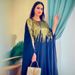 Women's Clothing Bright Silk Floral Dress Flowy Dress With Elastic Waist Casual Wear_ecoleips.com