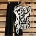 Women's Round Neck Printed Short Sleeve Knot Top And Wide Leg Trousers Set Cross Border Compatible_ecoleips.com