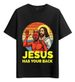Women's T-Shirts T-shirt Muscle Freaks Diablo Jesus Comic Style Drawing_ecoleips.com