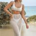 Women's Clothing Hollow Long Skirt Sexy Bikini Fashion Sun Protection Strap Design Beach Cover Up Suit_ecoleips.com