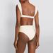 Women's Clothing White 3D Flower Bikini Simple Fashion Swimsuit Stock With Chest Pad No Steel Support_ecoleips.com