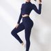Women's Clothing Women's Slim Fit Quick Drying Sportswear Set European American Style Hip Lifting Breathable Fitness Yoga Wear_ecoleips.com