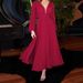 2024 Autumn/Winter New European And American Foreign Trade Exclusive Elegant V-neck Women's Dress Party Evening Gown_ecoleips.com