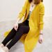 Aria Basics Aria Basics Autumn Winter New European American Style Foreign Trade Double Pocket Mid-Lgth Knitted Cardigan Sweater For_ecoleips.com